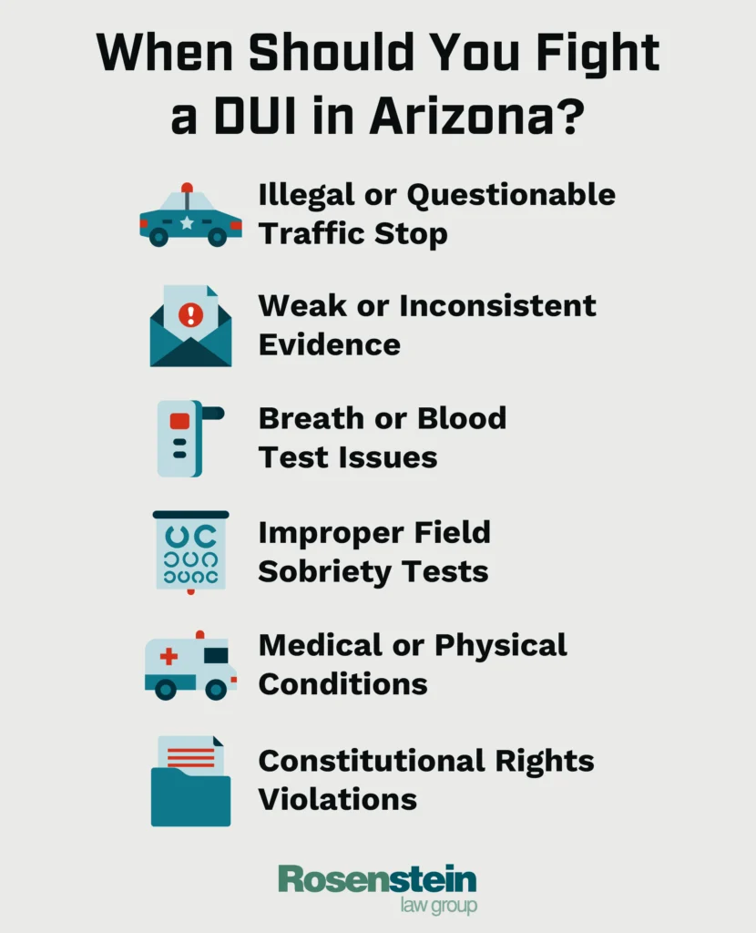 When Should You Fight a DUI in Arizona_